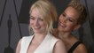 Jennifer Lawrence & Emma Stone Get Silly on Red Carpet