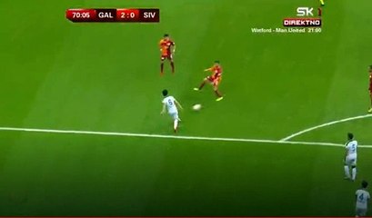 Emrah Bassan  Goal HD -  Galatasaray	2-0	Sivas Belediyespor 28.11.2017