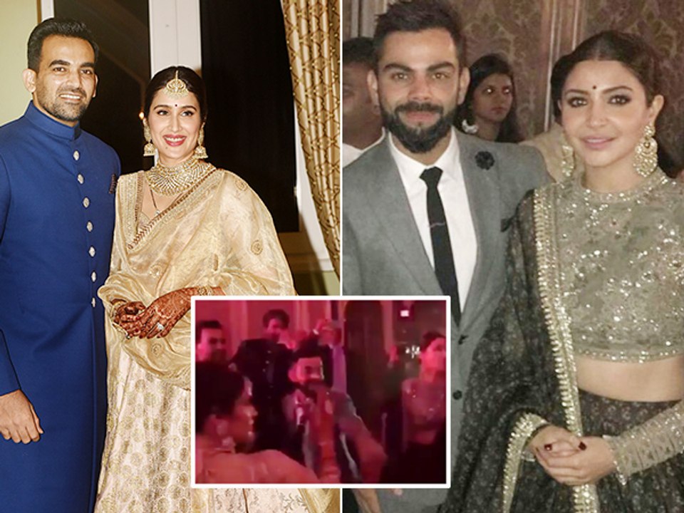 Virat Kohli and Anushka Sharma set the dance floor on fire at Zaheer Khan-Sagarika Ghatge reception, see video