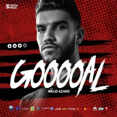 الهدف الأول لـ الأهلي امام المصري - وليد ازارو - الجولة الـ 11 الدوري المصري