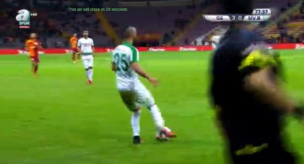 Sinan Akaydin Goal HD - Goal HD -  Galatasaray	3-1	Sivas Belediyespor 28.11.2017