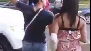 Female fight in da hood