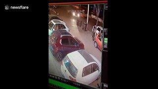 Man miraculously escapes death twice seconds apart