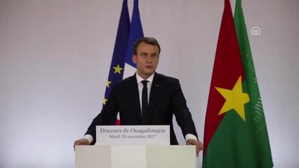 Fransa Cumhurbaşkanı Macron, Burkina Faso'da (2)