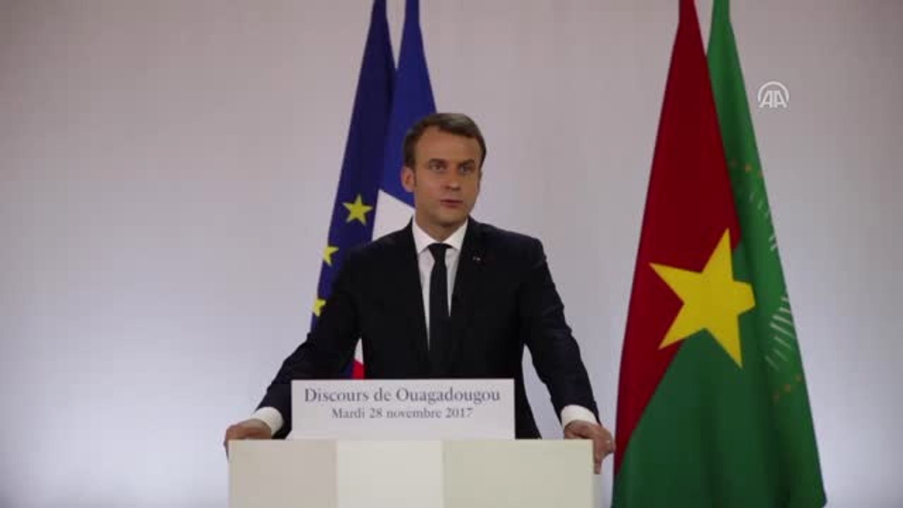 Fransa Cumhurbaşkanı Macron, Burkina Faso'da (2)