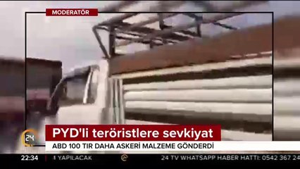 PYD'li teröristlere sevkiyat