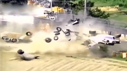 Hitoshi Ogawa fatal crash at Suzuka (24 May 1992) Japan F3000