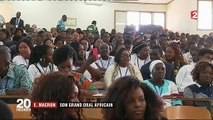 Burkina Faso : Emmanuel Macron s'adresse à la jeunesse africaine