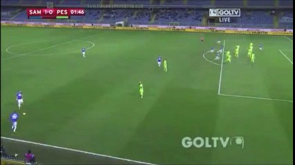 Dawid Kownacki Goal vs Pescara (1-0)