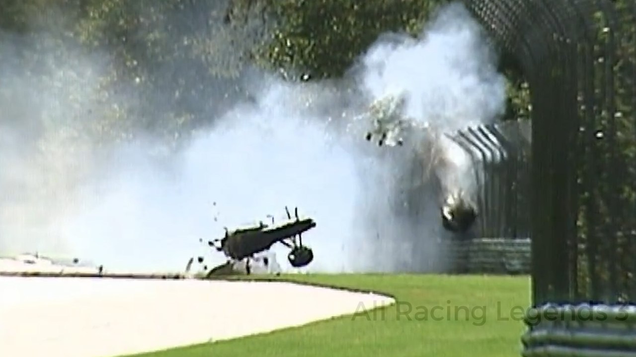 Katherine Legge almost fatal crash at Road America (September 24, 2006) THE MOST COMPLETE FOOTAGE
