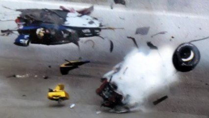 Kenny Brack almost fatal accident at Texas (7 June 2003) THE MOST COMPLETE FOOTAGE