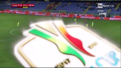 2-0 Gastón Ramírez Goal Italy  Coppa Italia  Round 4 - 28.11.2017 Sampdoria 2-0 Pescara