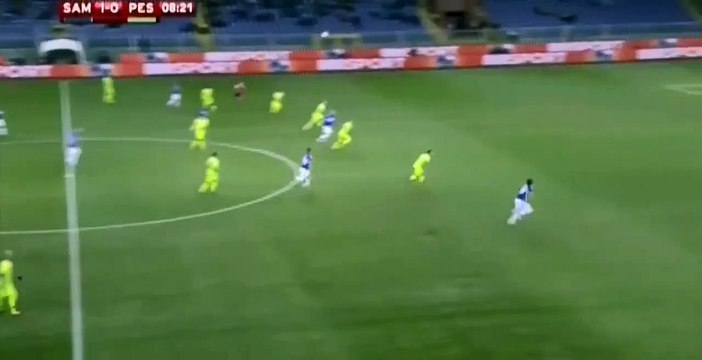 Gaston Ramirez Goal - Sampdoria vs Pescara 2-0  28.11.2017 (HD)