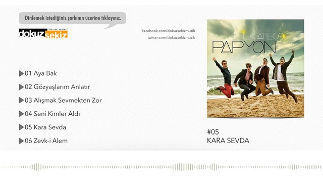 Papyon - Kara Sevda (Barış Manço Cover) (Official Audio)