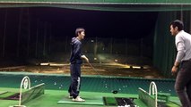 【ゴルフ】ゴルフ歴半年ドライバーレッスン、気持ちよくボールを打つ編