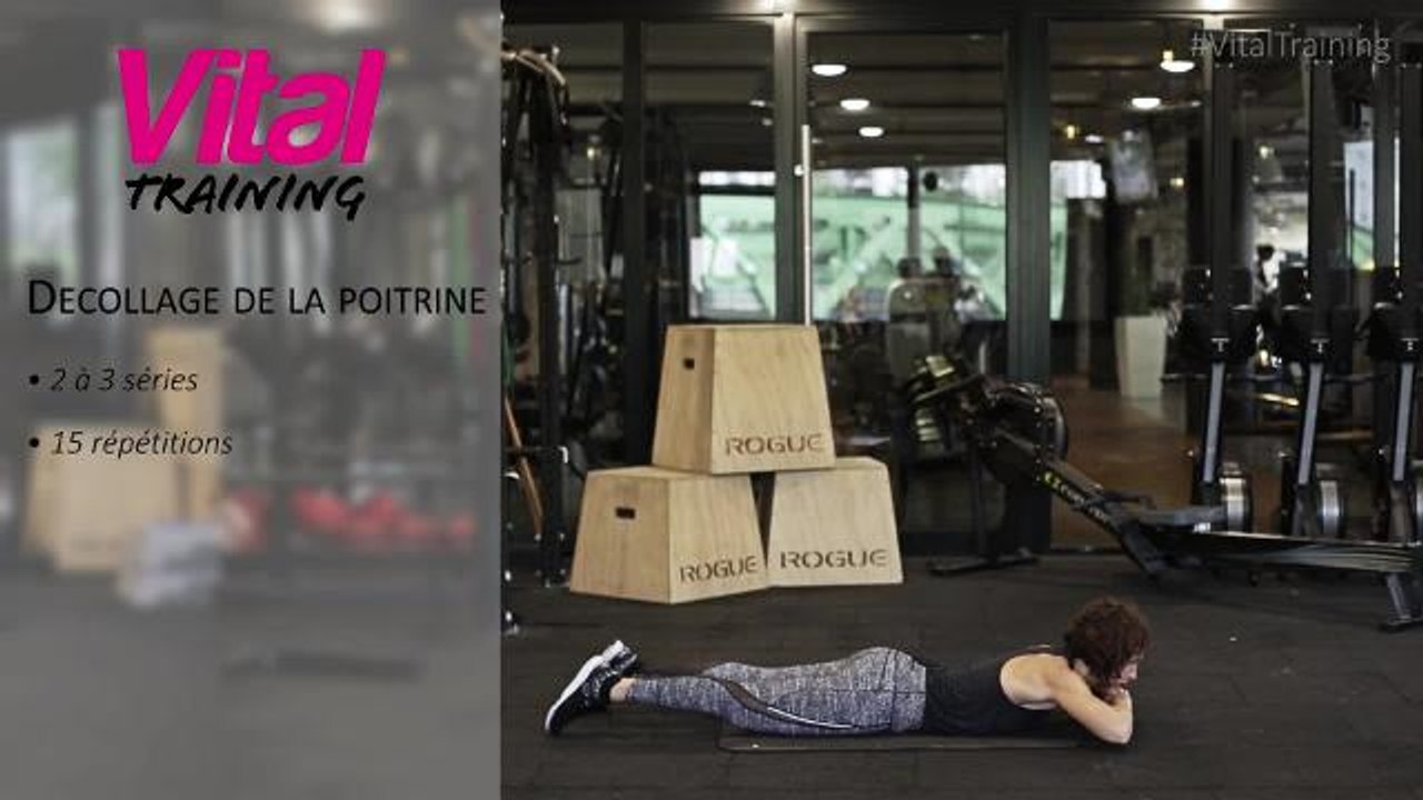 #VitalTraining : renforcer son dos (partie 1)