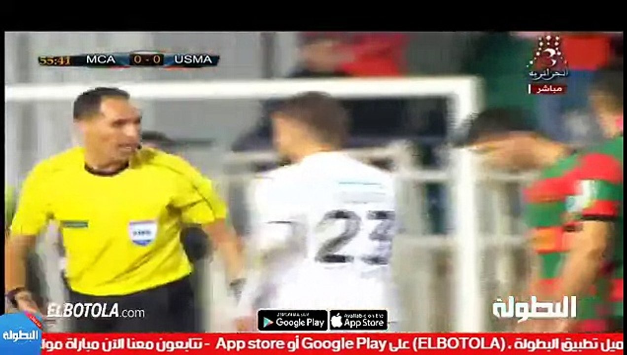أهداف  مباراة مولودية الجزائر (0-2)إتحاد الجزائر -شاشة كاملة (ديربي الجزائر)