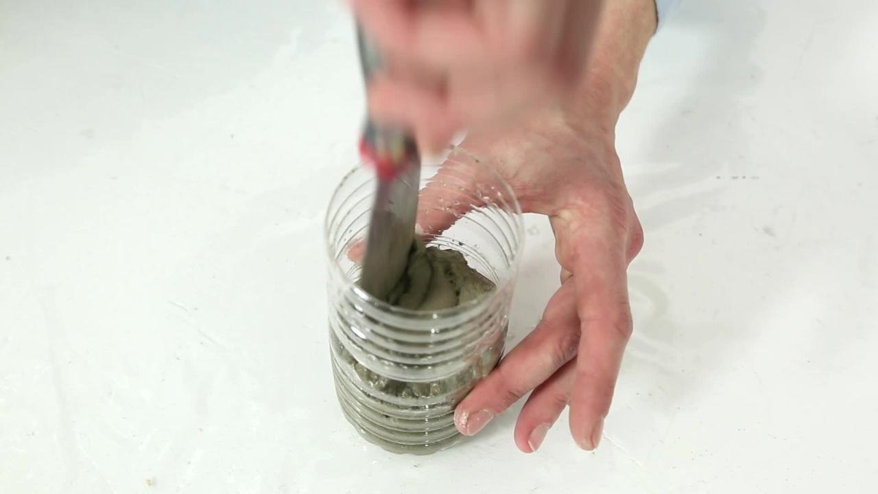 Le vase béton DIY