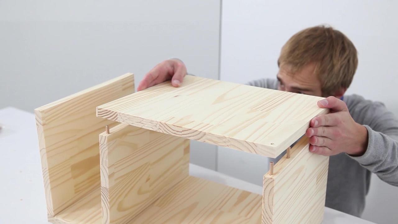 La table de chevet design DIY