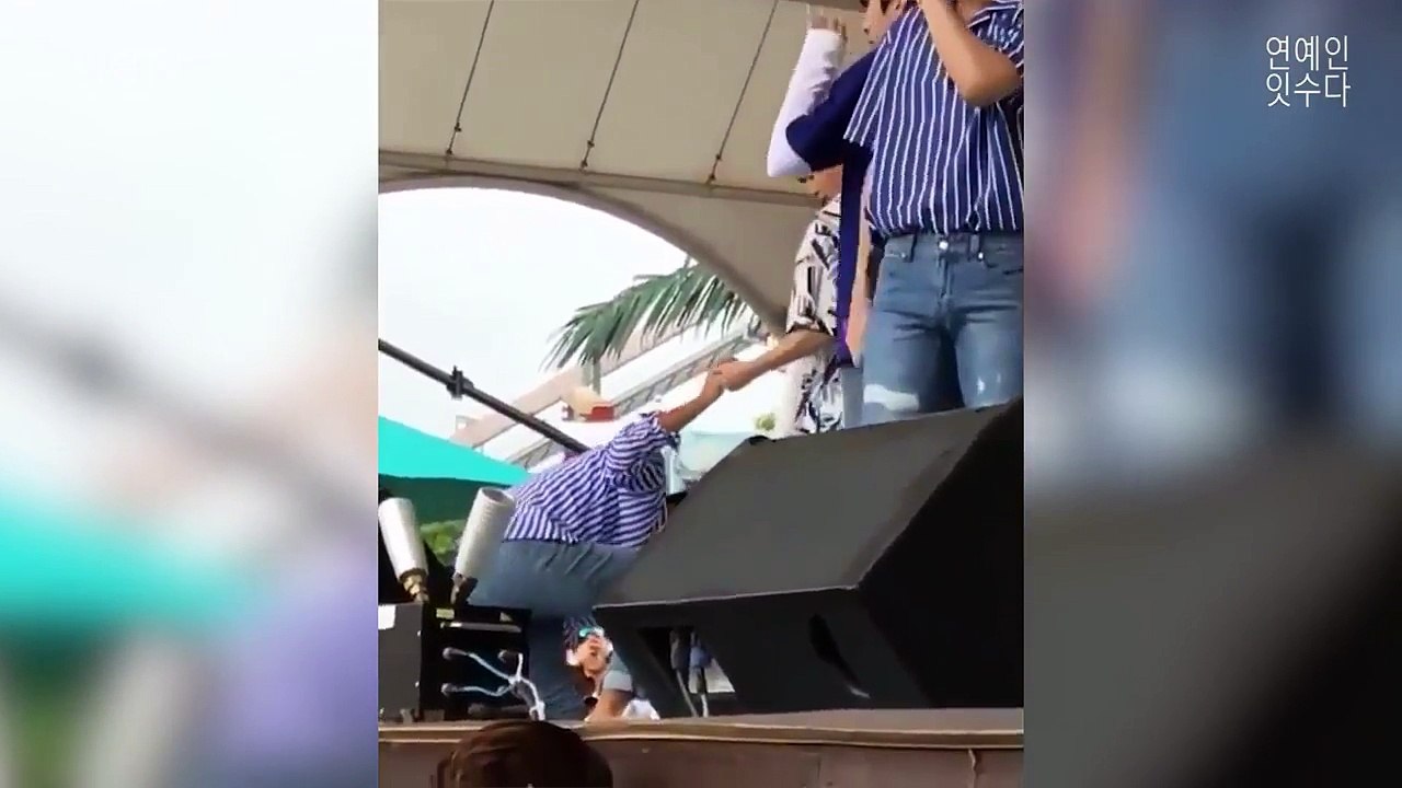 [실제영상] 빅스 엔(차학연) 공연 도중 실신 실제영상~! [20170809 빅스 VIXX]