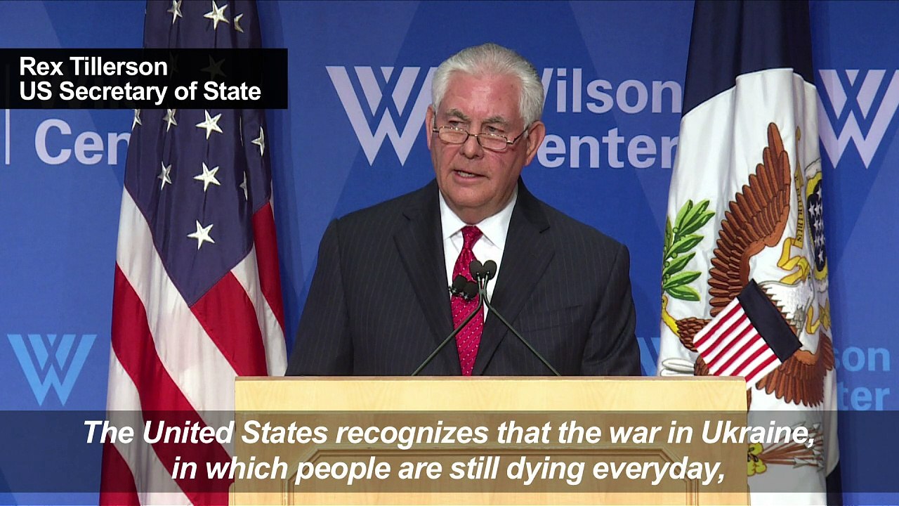 Tillerson urges Russia to be 'constructive neighbor of Europe'