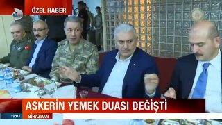 God replaced with Allah in Turkish meal prayer