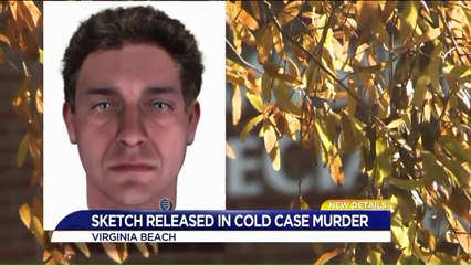 Download Video: Virginia Police Hope for Break in 1986 Cold Case Homicide With New Person of Interest Sketch