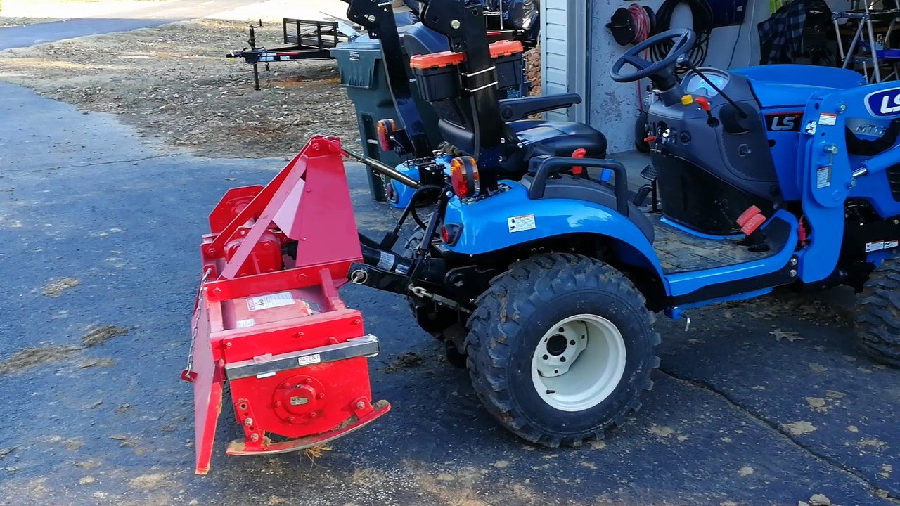 LS MT125 Tractor 3pt Hitch Modification Update video Dailymotion