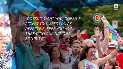 Justin Trudeau issues formal apology to LGBT Canadians