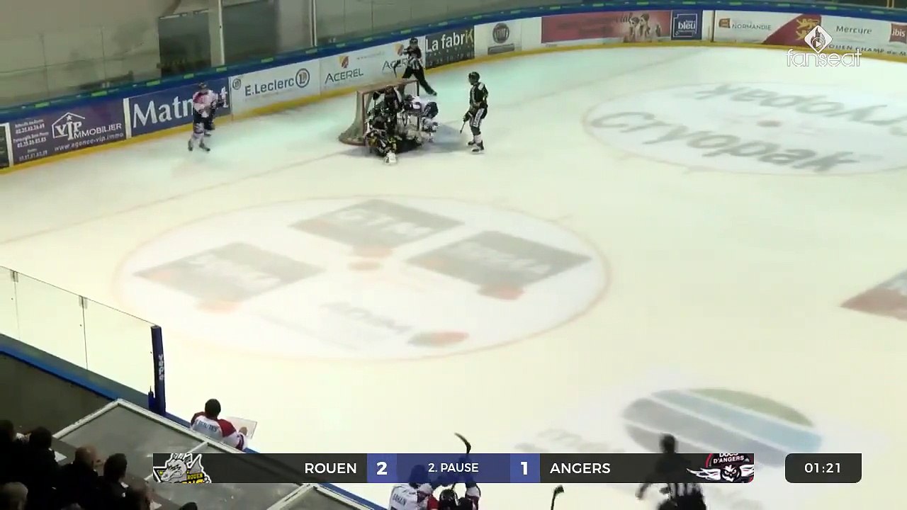 SLM - J24 : ROUEN - ANGERS : 2-3 (PRLG) LES BUTS