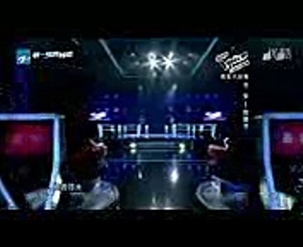 ALL judges shocked! An amazing voice from The Voice Of China 2012 [SingerPing An & Ni Yafeng ]