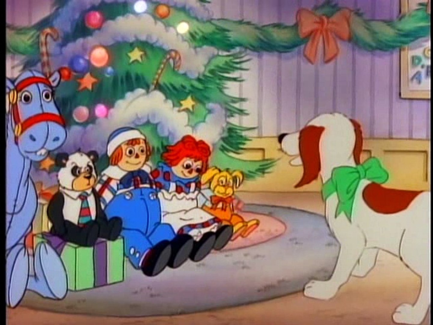 raggedy ann christmas doll