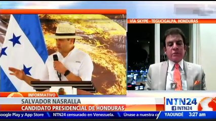 “Hay una velada mala intención de fraguar un fraude y yo no estoy dispuesto a aguantarlo”: Salvador Nasralla, candidato