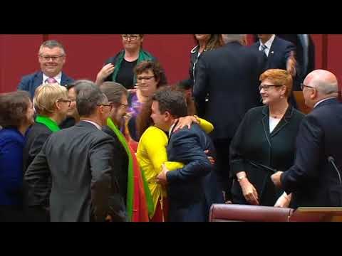 Australian Senate Votes to Legalise Same-Sex Marriage