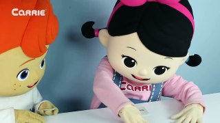 꼬마캐리와 꼬마캐빈의 똥파리 종치기 보드게임 대결 놀이 l 캐리앤 플레이-4skSrhvbMQE