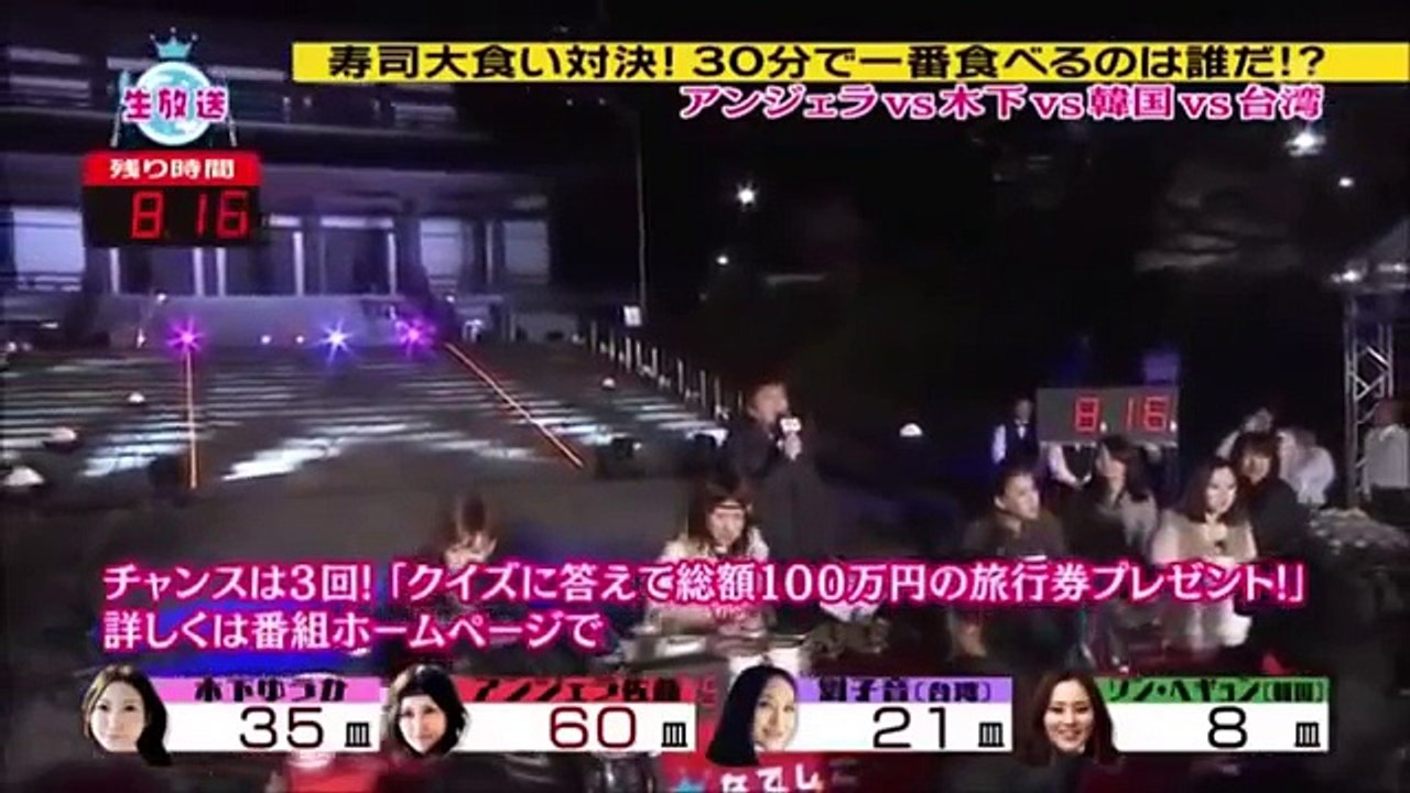 【木下ゆうか他・大食い】【Part34】2014年 アジアで一番食うのは誰だ？