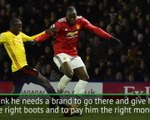 Lukaku needs boot deal to start scoring again, jokes Mourinho