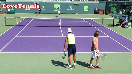 Rafael Nadal Training Miami 2017 - Court Level View TENNIS - My Views
