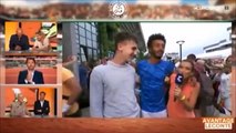 Tennis Pro Tries to Kiss Reporter at French - Tennis Fail Roland Garros 2017 - My Views
