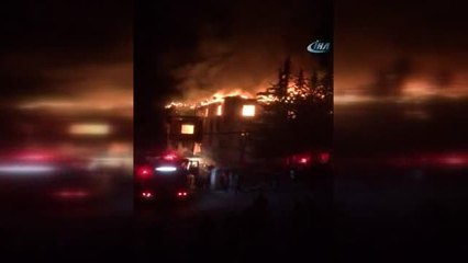 Aladağ Yurt Yangını Arşiv Görüntüler