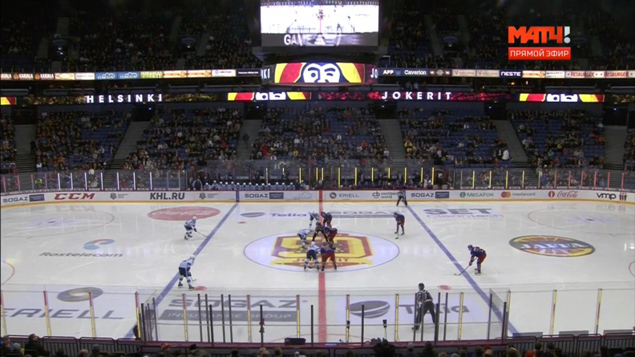 KHL - Jokerit Helsinki vs. Sibir Novosibirsk Region - 28.11.2017