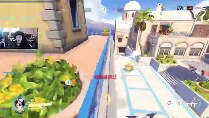 炮炮源氏教学 别人教技术 你交素材《守望先锋》 0406 天策麻花 OVERWATCH