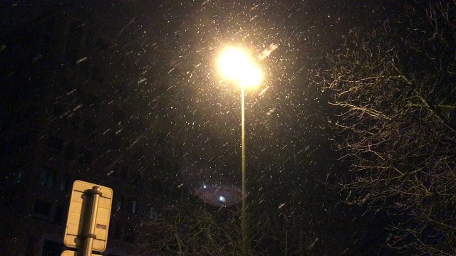 Les premiers flocons de neige sont tombés sur Bruxelles