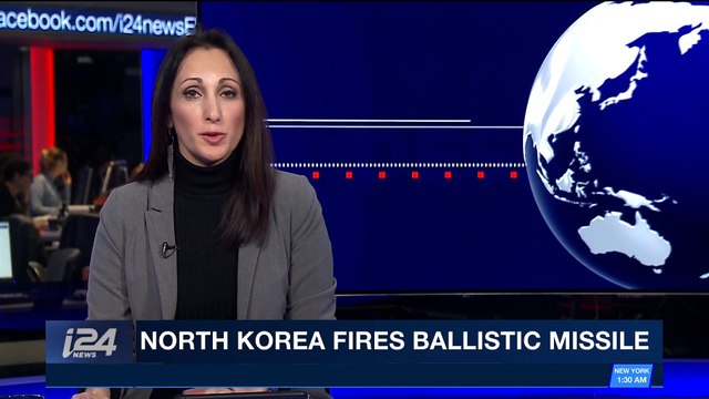 i24NEWS DESK | North Korea fires ballistic missile | Wednesday, November 29th 2017