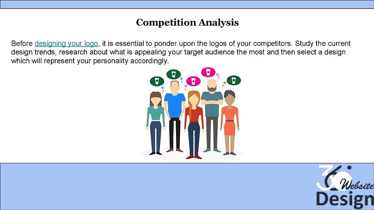 Designing a perfect logo in this competition!
