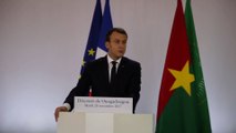 Ouagadougou : Macron dénonce la 