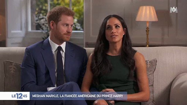 Meghan Markle raconte sa rencontre avec la Reine d'Angleterre pour la première fois - Regardez