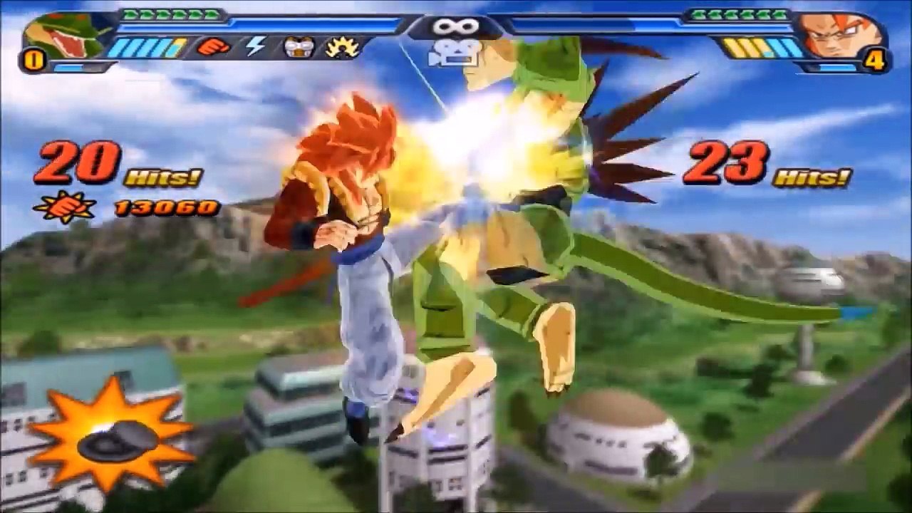 シェンロン ｖｓ ゴジータ 　神龍強すぎワロタｗｗｗ　　ドラゴンボール