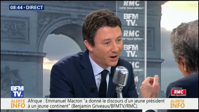 L’art du porte-parolat, c’est de ne jamais répondre aux questions franches , dit Bourdin à Griveaux
