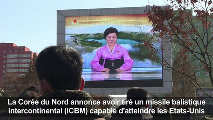 La Corée du Nord tire un missile intercontinental